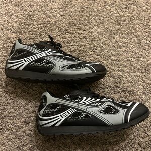 Bottega Veneta Black and Gray Sneakers